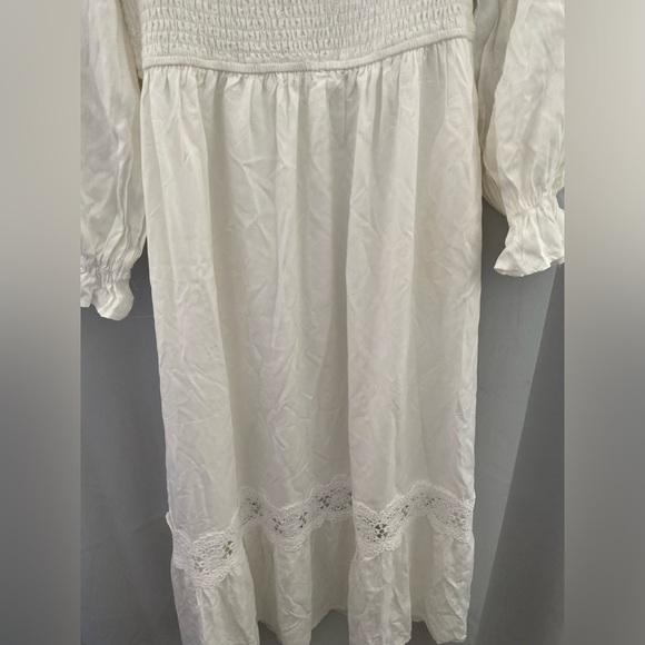 Lace trim maxi dress - Picture 8 of 10